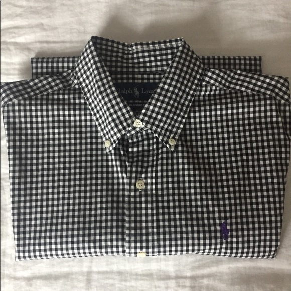 polo ralph lauren classic fit gingham shirt
